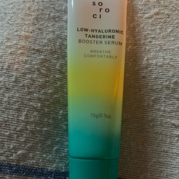 Soroci Low-Hyaluronic Tangerine 🍊 Booster Serum ➡️Deluxe Sample⬅️ 15g - Picture 2 of 4